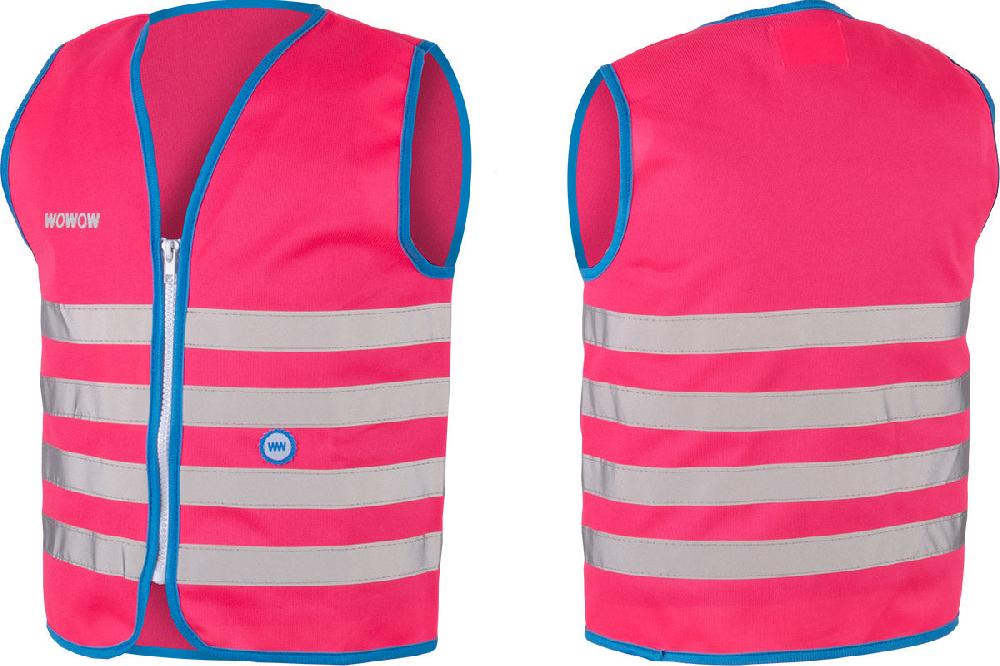 fahrrad.de u0026 Bikester Wowow Sicherheitsweste Fun Jacket für Kinder pink | 2025