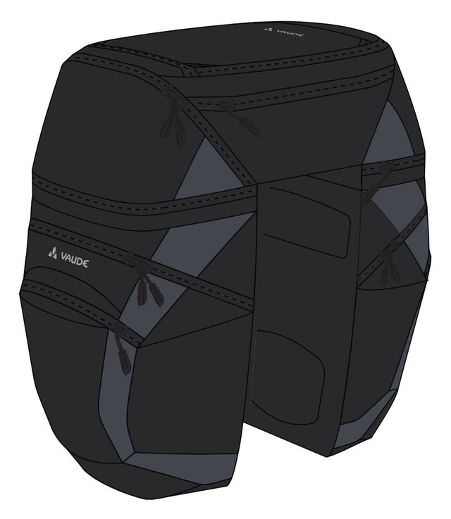 VAUDE VAUDE Karakorum Pro Gepäckträgertasche schwarz &vert; 2025 Preisnachlass