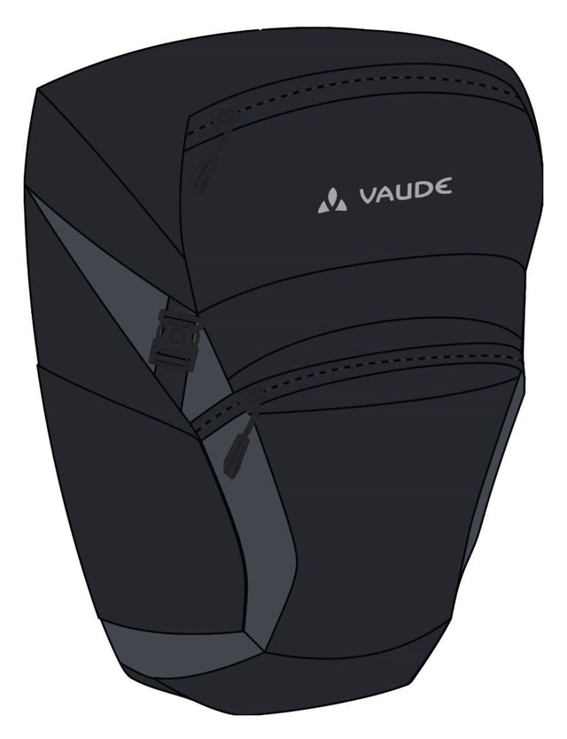 VAUDE VAUDE OnTour Back Tasche schwarz &vert; 2025 Saisonschlussverkauf