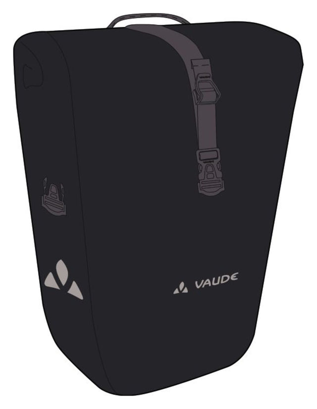 VAUDE VAUDE Aqua Back Deluxe Gepäckträgertasche schwarz &vert; 2025 JETZT KAUFEN