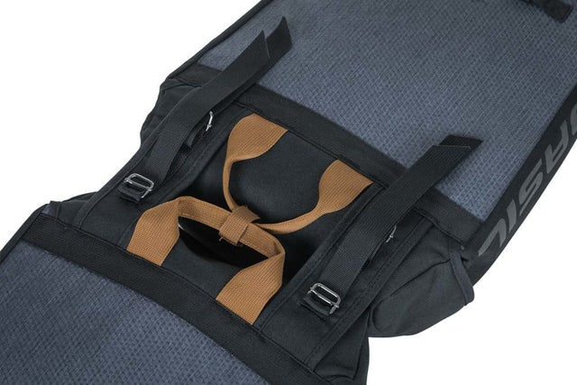 Basil Basil Miles Doppel-Gepäckträgertasche 34l blau/schwarz &vert; 2025 Bis zu 60% Rabatt