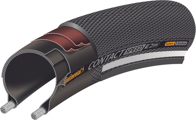 Continental Continental Contact Speed Drahtreifen Double Safety System Breaker 26" &vert; 2025 Kauf eins, bekomm eins gratis
