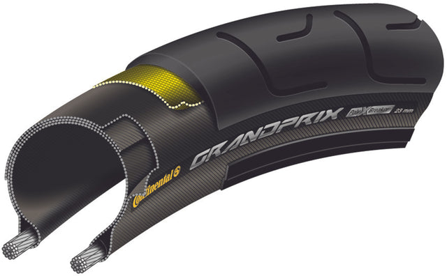 Continental Continental Grand Prix Faltreifen 28" schwarz &vert; 2025 Bis zu 50% Rabatt