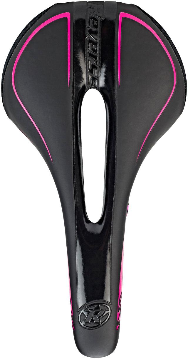 Reverse Reverse AM Ergo Sattel schwarz/pink &vert; 2025 Letzter Tag