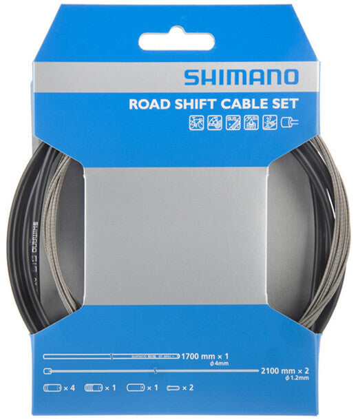 Shimano Shimano OT-SP41 Schaltzugset Road/Edelstahl schwarz &vert; 2025 Neueste Mode