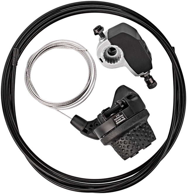 Shimano Shimano NEXUS SL-3S41 Griffschalter 3-fach right schwarz/silber | 2025