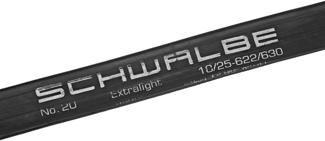 Schwalbe Schwalbe No.20 Schlauch 28" Extralight Road/Triathlon &vert; 2025 Sonderangebot