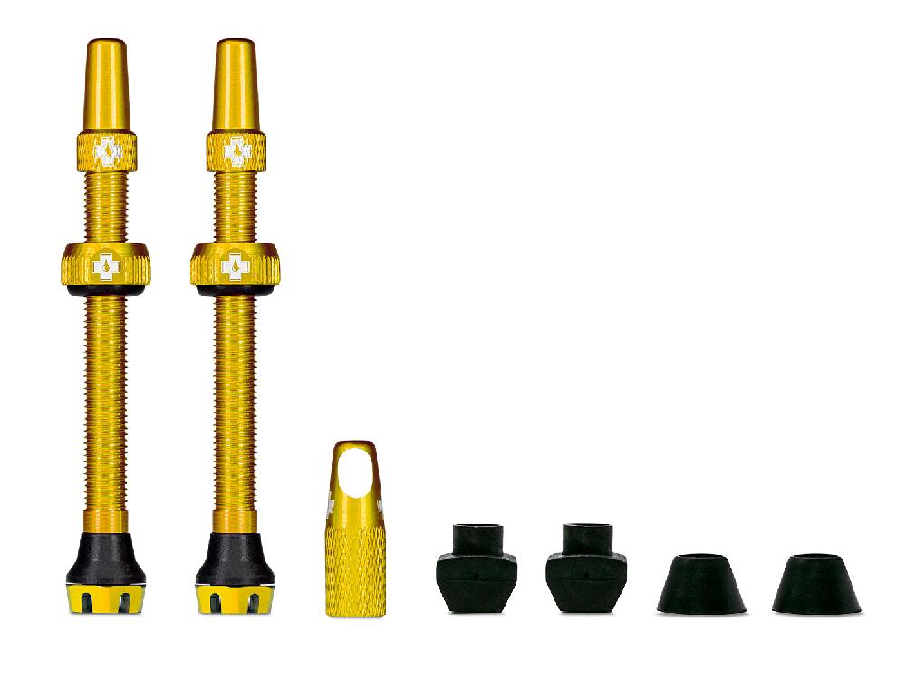 Muc-Off Muc-Off V2 Tubeless Ventil-Kit 44mm gold &vert; 2025