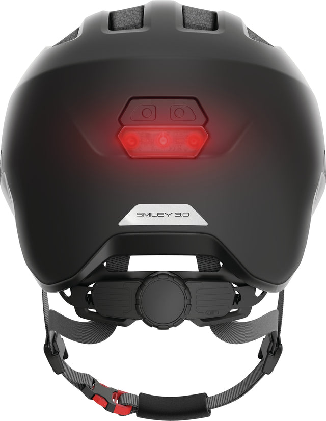 ABUS ABUS Smiley 3.0 ACE LED Helm Kids velvet schwarz &vert; 2025 Kostenlose Rückgabe