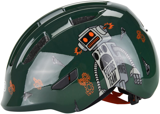 ABUS ABUS Smiley 3.0 Helm Kids grün robo &vert; 2025 50% Rabatt mit kostenlosem Versand