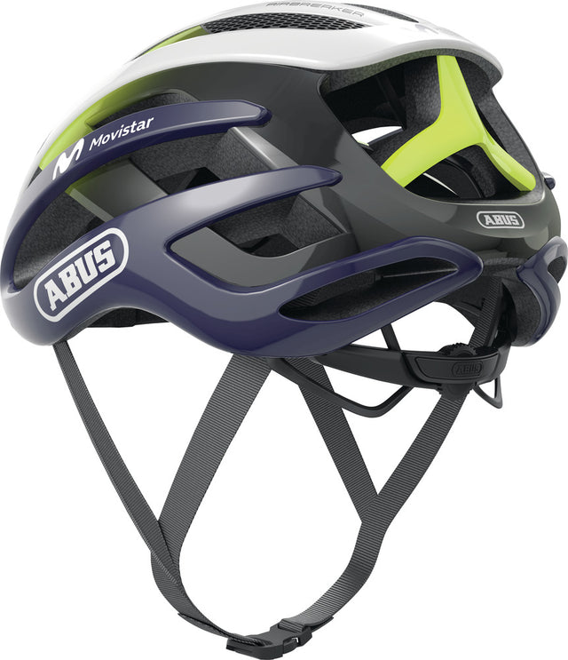 ABUS ABUS Airbreaker Helm Road Movistar Team &vert; 2025 Limitierter Zeitrabatt