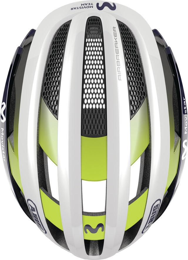 ABUS ABUS Airbreaker Helm Road Movistar Team &vert; 2025 Limitierter Zeitrabatt