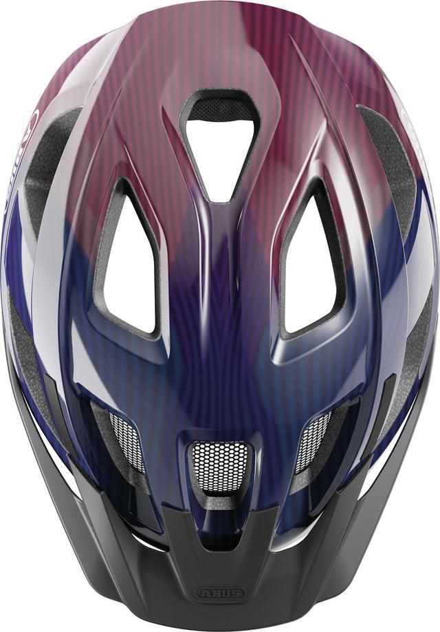 ABUS ABUS Aduro 3.0 LED Helm Urban purple waves &vert; 2025 Versandkostenfrei