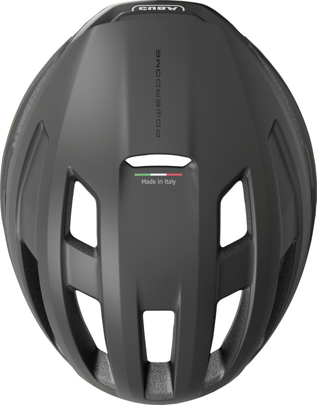 ABUS ABUS Powerdome Helm Road velvet schwarz &vert; 2025 Exklusivangebot