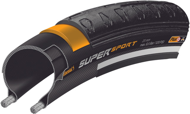 Continental Continental Super Sport Plus Drahtreifen 28-622 schwarz &vert; 2025 Vierteljährliche Förderung