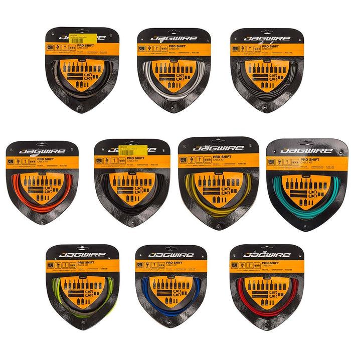 JAGWIRE ROAD AND MOUNTAIN PRO Umwerfer Kabel- und Hüllen-Set Mattschwarz Super Rabatt