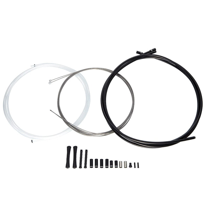 SRAM SLICKWIRE PRO MTB/ROAD Umwerfer Kabel- und Hüllen-Set Hüllen Schwarz