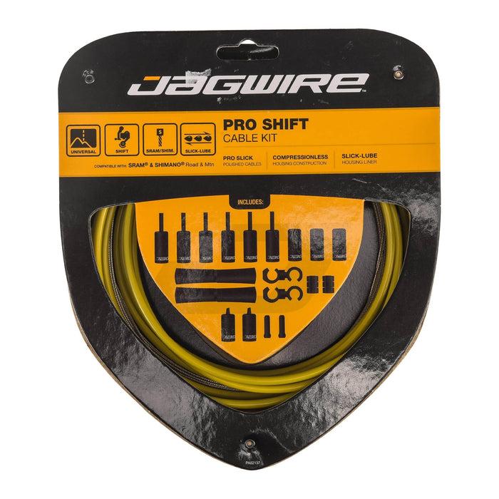 JAGWIRE ROAD AND MOUNTAIN PRO Gelb Kabel und Hüllen für den Umwerfer