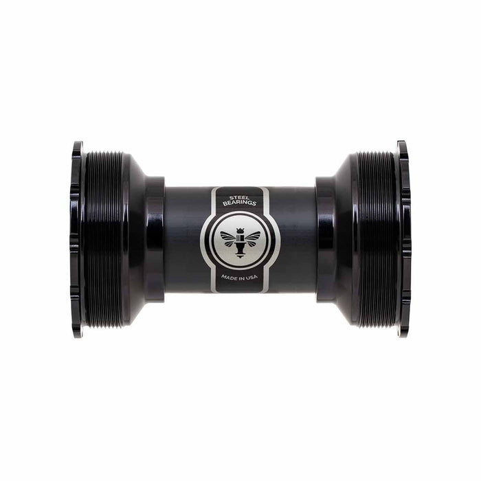 CHRIS KING ThreadFit T47 24i 86/92mm Tretlagergehäuse Mattschwarz