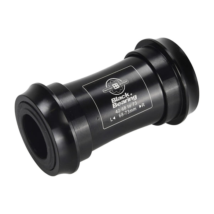 BLACK BEARING BB30 Tretlagergehäuse mit 24 mm Achse und GXP Stahl