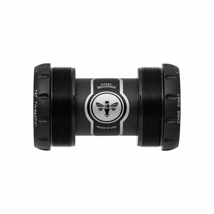 Pedalbox CHRIS KING ThreadFit T47 30x 68/73mm Schwarz/Gold