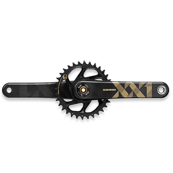 12V SRAM EAGLE XX1 X-SYNC2 BOOST DUB Direct Mount Gold Mono Pedalboard