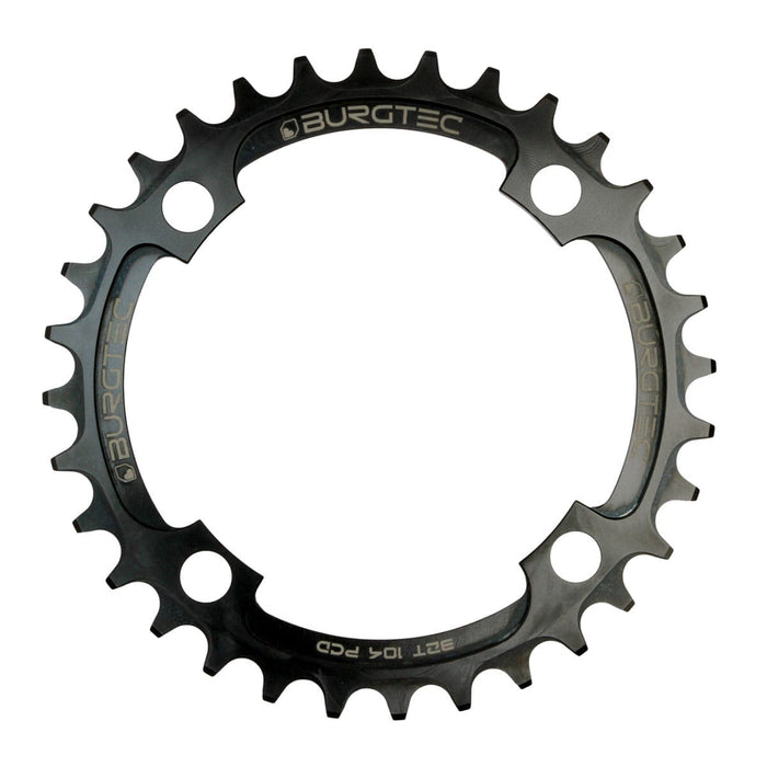 Tablett Mono BURGTEC THICK THIN 9/10/11/12-fach Narrow Wide 4 Löcher 104mm Schwarz
