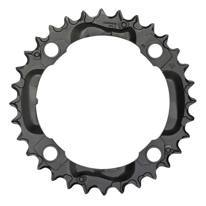 Kettenblatt Zwischen SHIMANO DEORE M590 9-fach 4-Loch 104mm Schwarz