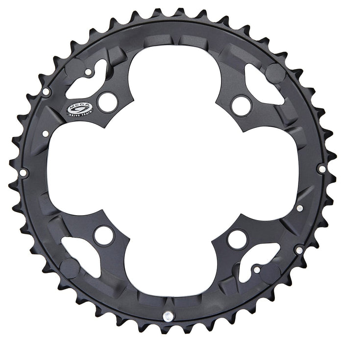 Kettenblatt Außen SHIMANO DEORE M590 9-fach 4 Löcher 104mm Schwarz
