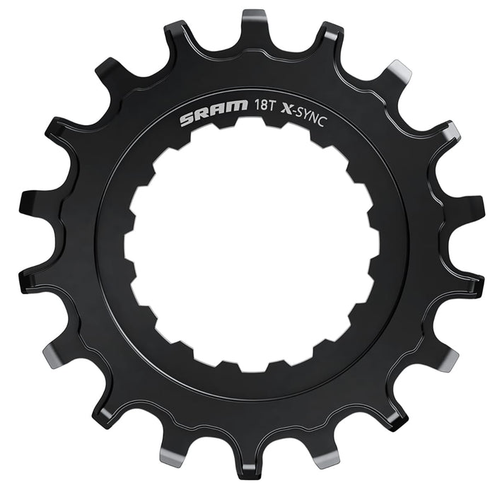 Mono Kettenblatt für E-Mountainbike SRAM EX1 X-SYNC Schwarz