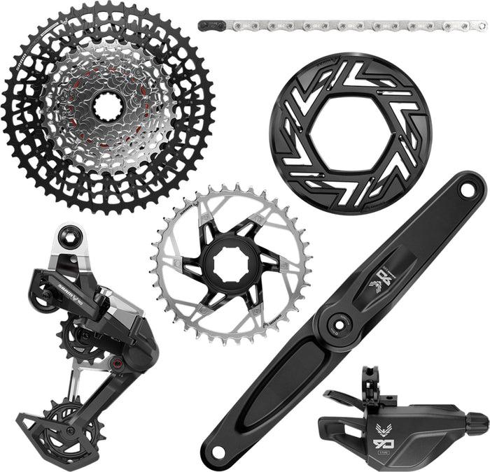 Groupe VAE SRAM EAGLE 90 T-TYPE 12V 36 Dents pour Moteur-BROSE/SRAM