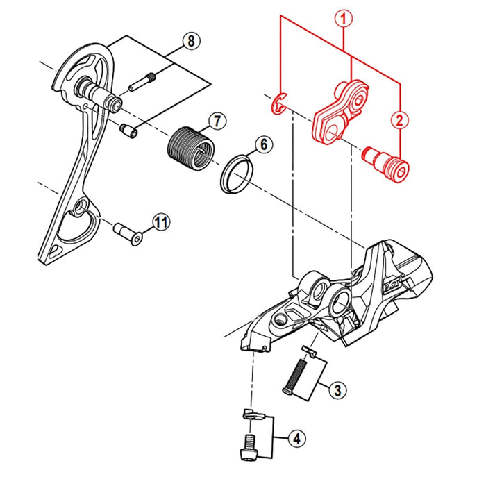 SHIMANO XT RD-M781 Hinterer Umwerfer #Y5Y098010 Vierteljährliche Förderung