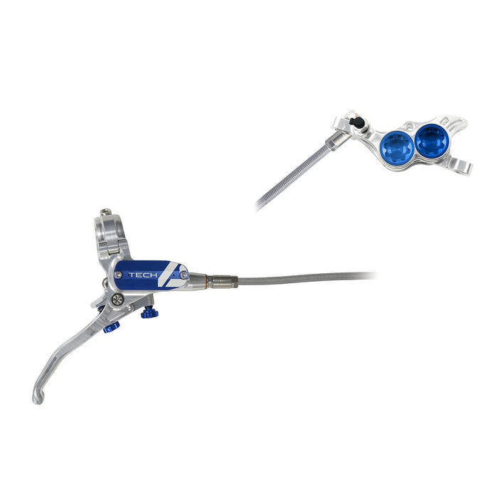 Vorderradbremse HOPE TECH 4 E4 Aviation Silber/Blau Fabrikladen