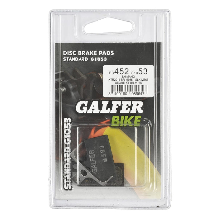 GALFER STANDARD Shimano XTR / XT / SLX / Alfine Semi-Metallic Bremsbeläge Versandkostenfrei