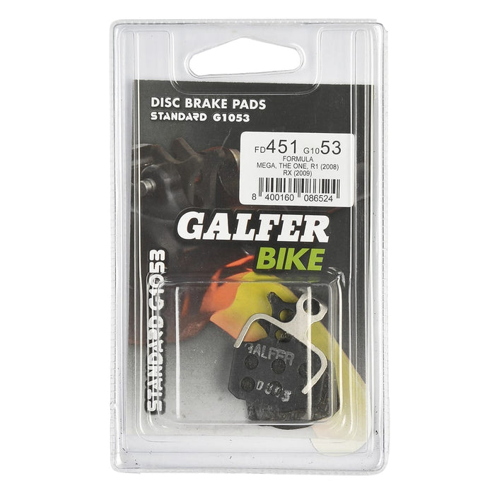 GALFER STANDARD Semi-Metallic-Schneidplatten Formula Cura / Mega / The One / R0 / R1 / RX / RR1 / T1 / C1 Begrenztes Angebot