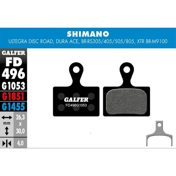 GALFER STANDARD Semi-Metallic Bremsbeläge Shimano XTR BR-M9100 / Ultegra / Dura-Ace / RS305-405-505-805 Exklusive Angebote