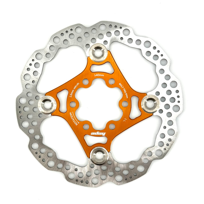 Schwimmende Scheibe HOPE X2/E4/V4 6 Löcher Orange Online