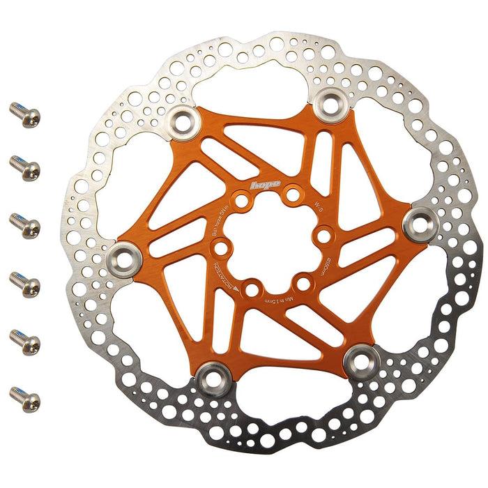 Schwimmende Scheibe HOPE X2/E4/V4 6 Löcher Orange Online