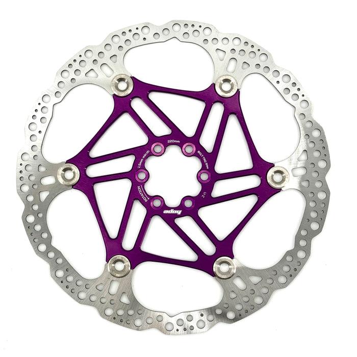 HOPE X2/E4/V4 Schwimmende Scheibe 6 Löcher Violett Fabrikpreis