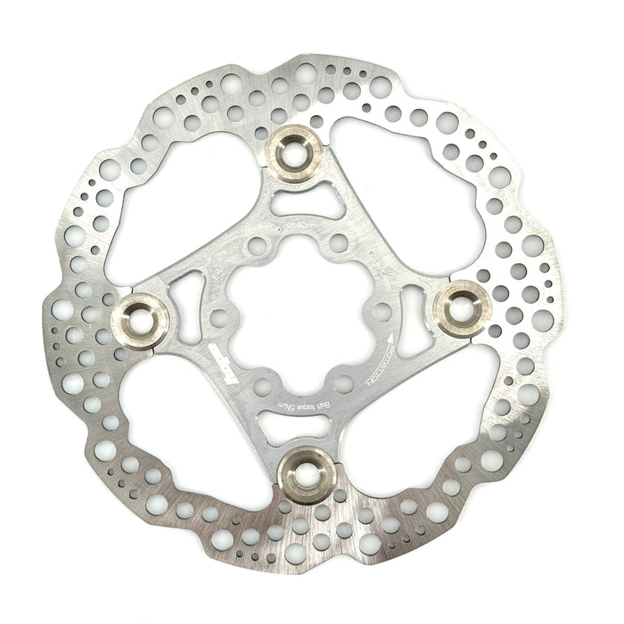 Schwimmende Scheibe HOPE X2/E4/V4 6-Loch Silber Sonderangebot