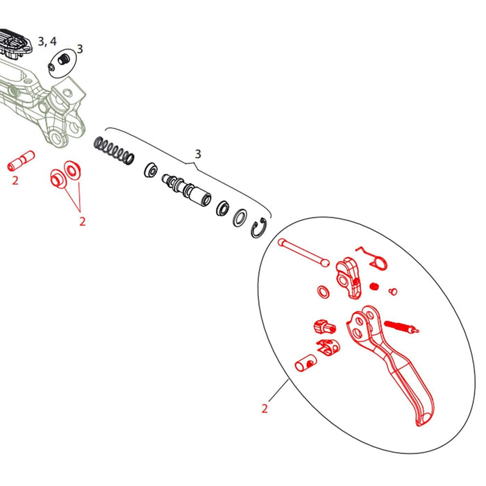 SRAM GUIDE R/RE Bremshebel #11.5018.003.012 Flash Sale