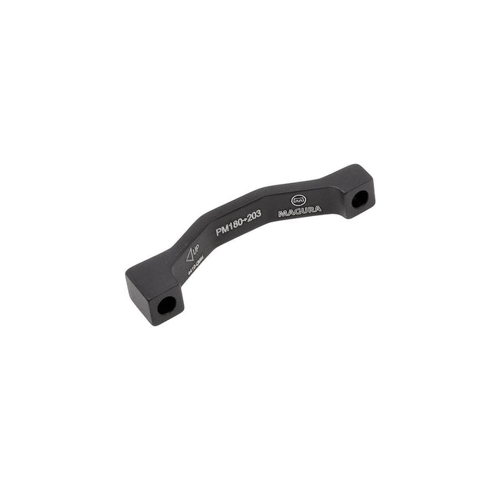 Adapter Bremssattel vorne / hinten PM / PM MAGURA QM44 Scheibe 180/203 mm (+23 mm) schwarz