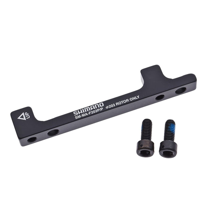 SHIMANO SM-MA-F203P/P (+43 mm) Vorderer / Hinterer PM/PM Bremssattel-Adapter