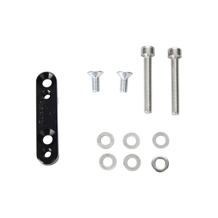 FM HOPE 160mm (+20mm) Hinterer Bremssattel-Adapter #HBMY Schwarz Zeitbegrenzte Promotion