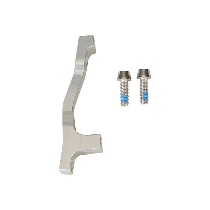 Adapter Bremssattel vorne / hinten PM / PM HOPE 220mm (+17mm) #HBMQ Silber