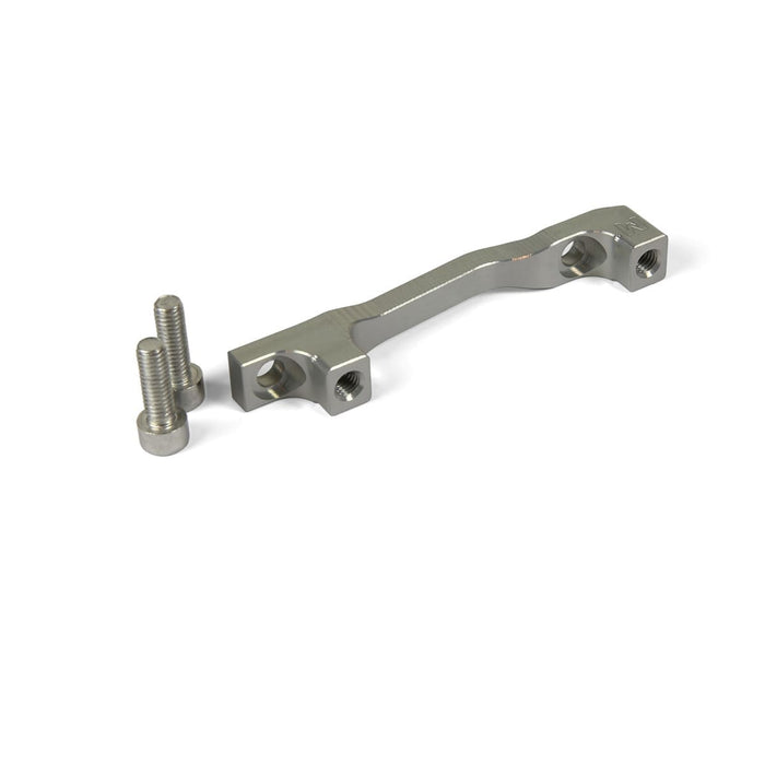 Bremssattel-Adapter vorne / hinten PM / PM HOPE Scheibe 160-200mm / 180-220mm (+40mm) #HBMM Silber