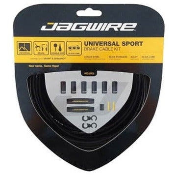 JAGWIRE UNIVERSAL SPORT Bremskabel- und Hüllen-Set Schwarz