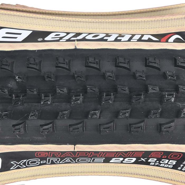 VITTORIA BARZO XC RACE 29x2.35 4C Graphene 2.0 Tubeless Ready Reifen Weich Schwarz/Beige Neueste Mode