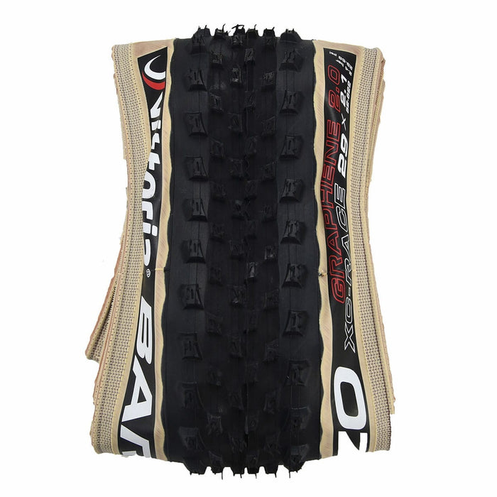 VITTORIA BARZO XC RACE Reifen 29x2.10 4C Graphene 2.0 Tubeless Ready Weich Schwarz/Beige