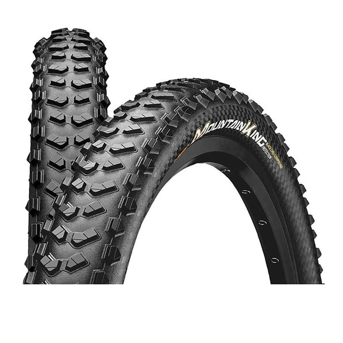 CONTINENTAL MOUNTAIN KING 27.5x2.60 ShieldWall Tubeless Ready Reifen Weich Schwarz